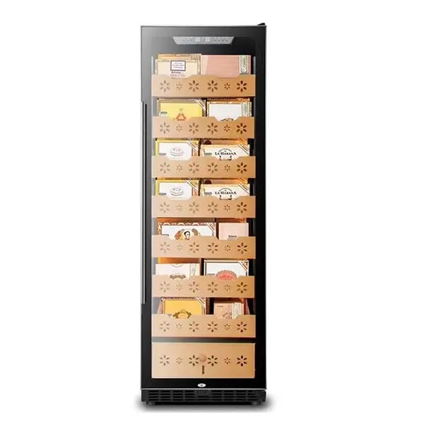 Cigar display fridge