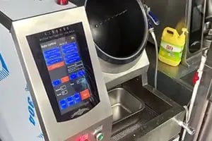 Customized fully automatic cooking machine