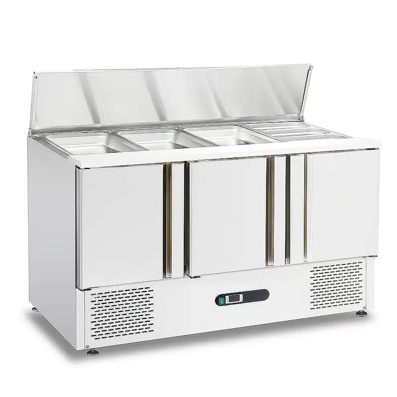commercial salad preparation refrigerators