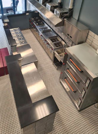 Open Kitchen Layout Design